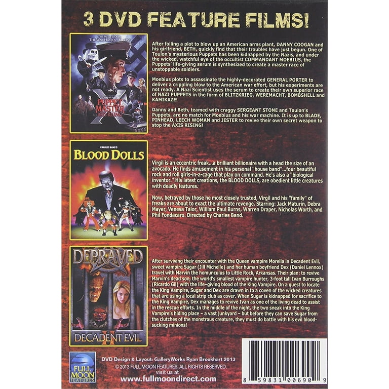 Evil Puppets and Demonic Dolls Attack! (DVD) - Walmart.com
