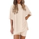 thumbnail image 1 of Conjunto de Dos Piezas para Mujer PRETTYGARDEN Beige Talla L, 1 of 5