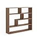 thumbnail image 3 of Danya B XF151012OK Large Rectangular Shelf Unit - Weathered Oak, 3 of 4