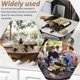 thumbnail image 5 of Wooden Wine Rack Wavy Wine Bottle Storage Rack Cabinet Pantry Home Kitchen Bar Countertop Storage D, 5 of 5