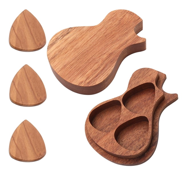 Tachiuwa Guitar Pick Box Durable Exercising Stringed Accessories Plectrum Case Holder