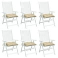 thumbnail image 3 of vidaXL Pallet Cushion Set of 6 Beige Oxford fabric (100% polyester), 3 of 6