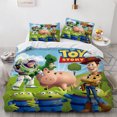 thumbnail image 3 of Disney Pixar-Juego de cama de Toy Story para niños y adultos, funda de edredón doble, funda de almohada, edredón de dibujos animados, ropa de cama, regalo, 3 of 5