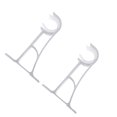 thumbnail image 4 of unbranded 2Ud Soporte Para Barra De Aluminio Premium Para Instalación Y, 4 of 7