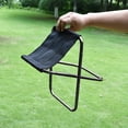 thumbnail image 3 of Taburete plegable Wdftyju Ligero para acampar al aire libre 2pcs, 3 of 6