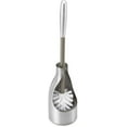 thumbnail image 4 of Polder Sleek Stainless Steel Toilet Brush with Caddy, Slim and Discreet Design, Open-Back Design for Odor Control, Rust-Resistant Stainless Steel, 4 of 5