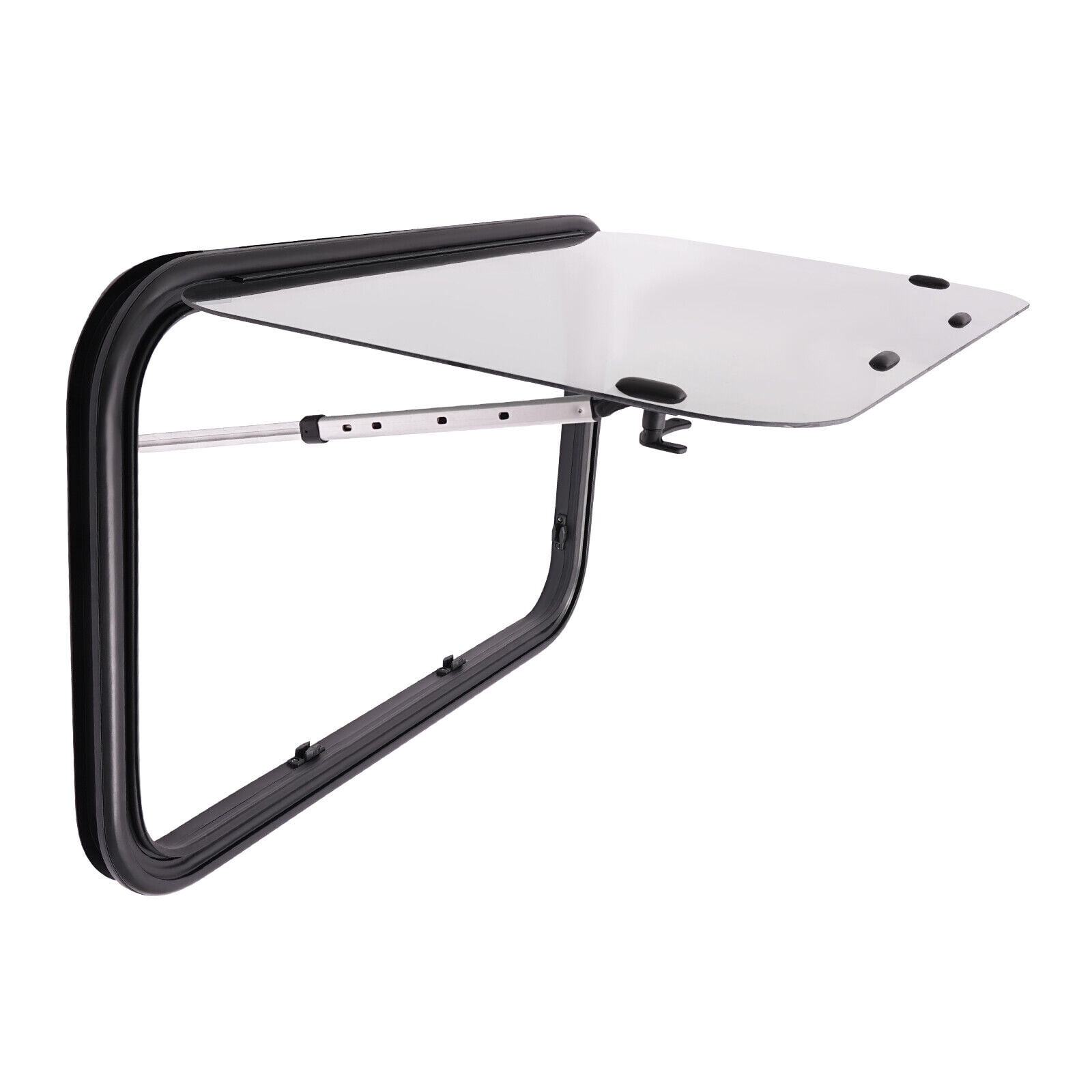 RV Window, Modern RV Exit Window, RV Push Out Window Equipped With A Screen Window 4 Practical Handles
