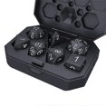 thumbnail image 1 of Electronic Dices USB Rechargeable Luminous Dices Glow DND Dices, 1 of 5