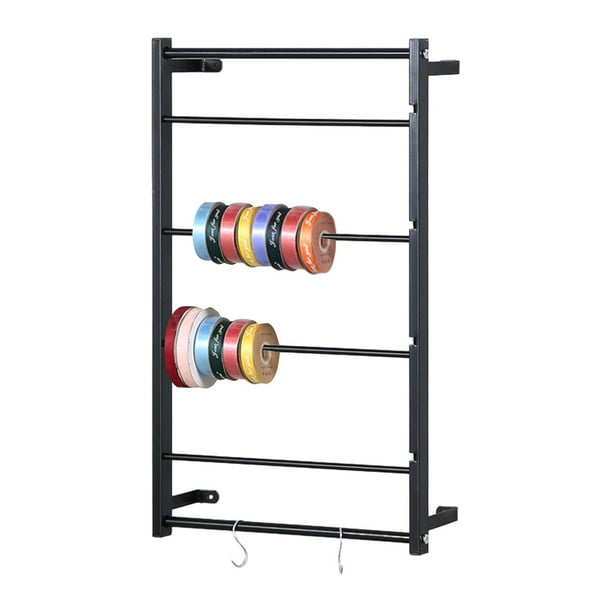 Estante de carrete de alambre BLESIY 40cmx67cm Negro