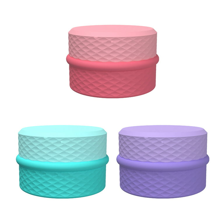 20pcs 2ml Silicone Containers With Various Colors For Storing Creams,  Balms, And Other Cosmetics, Perfect For Sample Packaging And Organizing