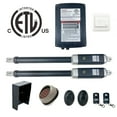thumbnail image 1 of ALEKO ETL Listed Accessory Kit Gate Opener for Swing Dual Gates up to 1760 lb, 1 of 14