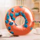 thumbnail image 2 of Soft Plush Pillow Stuffed Seat Pad Sweet Donut Foods Cushion Cover Case Toys, 2 of 2