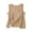Khaki, variant on Summer Tops for Women V-Neck Solid Color Braethable Sleeveless Loose Spring Casual Travel Beach Vacation Going Out Tank Tops Army Green S-2XL