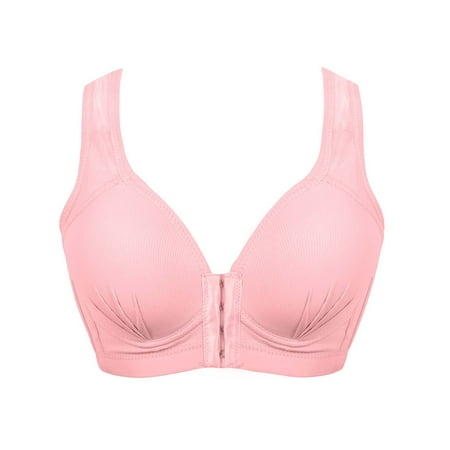 

UPAIRC Women Front Closure Bra Underwear Lingerie Bralette Plain Comfort Push Up Bras
