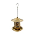 thumbnail image 2 of Tuvgenk Hummingbird Feeder Outdoor Hanging Wild Bird Feeders Iron Decorative Gold Large 7x16 inch, 2 of 6