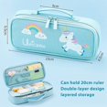 thumbnail image 5 of Cute Pencil Case Capacité Portable avec Compartiments pour les Enfants Ado, 5 of 5