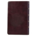 thumbnail image 2 of KJV Holy Bible, Giant Print Standard Size Faux Leather Red Letter Edition - Ribbon Marker, King James Version, Burgundy/Pink, 2 of 6