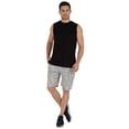 thumbnail image 2 of Inkmeso Printed Elastic Waist Shorts For Men Loungewear W/ Pockets Cotton Resort Shorts, 2 of 8