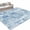 Blue,White,Sky, variant on Round Rugs 4Ft, Brown Anchor Nautical Round Area Rug Washable Indoor Throw Carpet, Coastal Beach Coral Starfish Soft Non Slip Circle Rug for Kitchen Nursery Room Home Decor Aesthetic