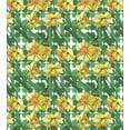 thumbnail image 2 of Ambesonne Summer Orange Duvet Cover Sets, Narcissus Flowers, 2-Twin, Reseda Green Pale Orange, 2 of 2