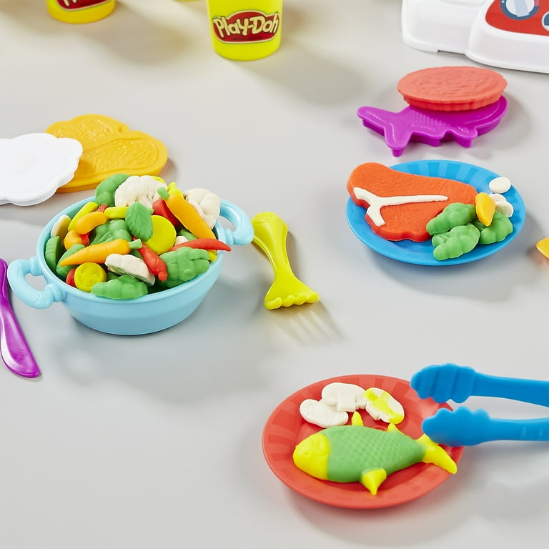 Play doh kitchen shop creations sizzlin stovetop