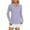 Purple, variant on Titcea Sun Shirt Women, UPF 50 Quarter Zipper Long Sleeve Sun Protection Shirts, Summer Casual Loose Breathable Hiking Shirts, Gifts for Mom/Her