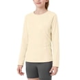 thumbnail image 1 of Ropa de Protección Solar de Verano de Niñas Top de Manga Larga para Niños Y Niñas de 4-15 Años, Tela Suave Transpirable para el Uso Casual de la Playa Al Aire Libre, 1 of 9