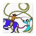 thumbnail image 1 of Lassoing Wild Freedom - Canvas, 1 of 10