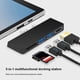 thumbnail image 5 of Estación de acoplamiento USB Hub 3.0 para lector de tarjetas SD/TF para Surface Pro 7 (negro) Likrtyny  Para estrenar, 5 of 8