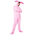 thumbnail image 2 of A Christmas Story Family Pajamas Ralphie Pink Bunny Matching Onesie, 2 of 6