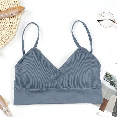 

Aueoeo Sports Bras For Women Sports Bras For Women Plus Size Women s New Sling Girl Bra Without Steel Ring Sports Underwear Clearance