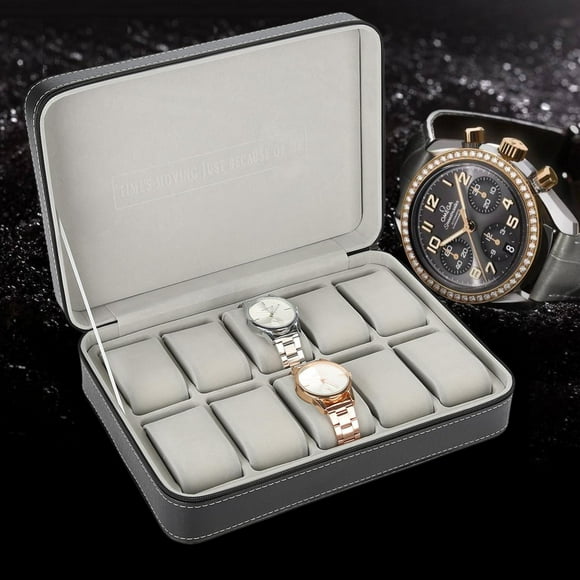 Zipper Watch Box, Watch Storage Box, Travel Watch Case For Ring Sunglasses