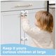 thumbnail image 2 of Juego de 4 puertas de armario de seguridad para niños, cerraduras de seguridad para cajones, cerraduras de seguridad para niños para armarios, no requiere taladrar, 2 of 5