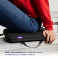 thumbnail image 3 of Cojín de asiento Purple Royal para silla de coche o oficina, 3 of 7