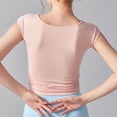 thumbnail image 5 of Hvot&aat Women's Sexy V Neck Slim Fit T Shirt Soft Sleeveless Twist Front Blouse Summer Solid Color Wrap Tops, 5 of 5
