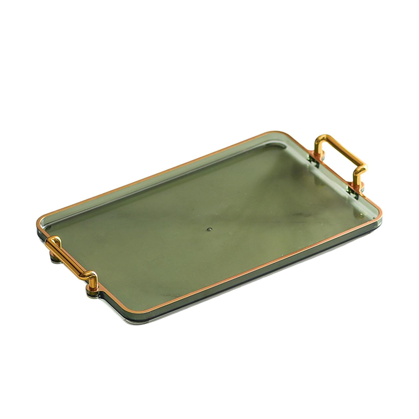 Nordic Style Home Serving Tray Countertop Organizer Multiuse Rectangular