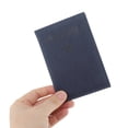 thumbnail image 3 of Unique Bargains 1 Pc Passport Holder Letter Airplane Pattern Passport Sleeve Dark Blue, 3 of 5