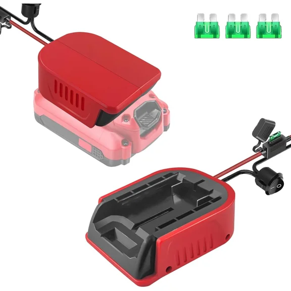 14AWG for Power Wheel Adapter for Craftsman 20V Li-ion Battery Switch & Fuses