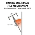 thumbnail image 2 of Garage Wall Bike Hooks, Bike Rack with 60 lb Capacity, Garage Hooks for Mountain Bike, Road Bike & Kids Bike, 2 of 5
