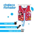 thumbnail image 3 of Chaleco Salvavidas Niño Bestway Mickey Mouse 1 a 3 años Rojo PVC Resistente, 3 of 4