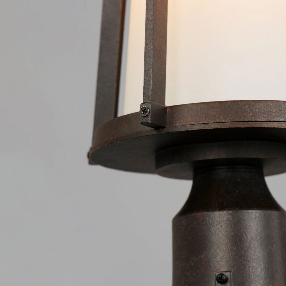 Maxim Calistoga One Light 19-Inch Outdoor Post Light - Adobe - 3530SWAE