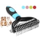 thumbnail image 2 of Removedor de pelo para mascotas, cepillo para perros, peine para gatos, para pelo largo, rizado, perros, gatos, capa interior, cepillo para el cuidado de mascotas, rastrillo, accesorios para perros Tan Jianjun unisex, 2 of 2
