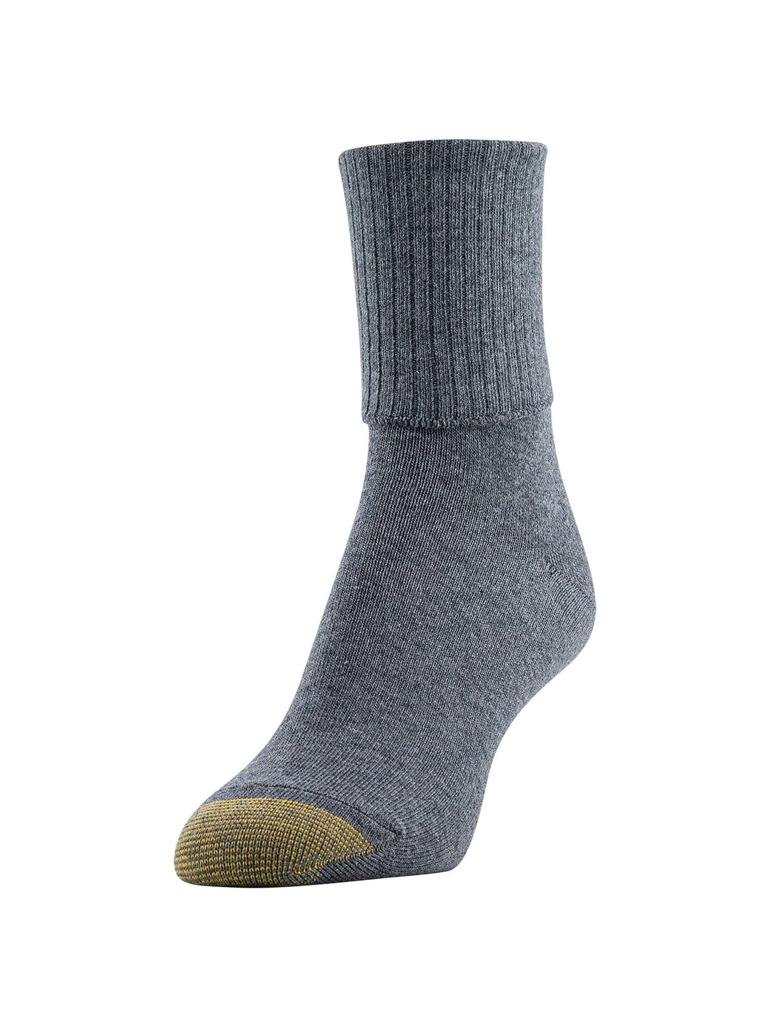 Goldtoe Edition Womens Classic Turn Cuff Socks, 6 Pairs