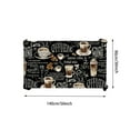 thumbnail image 3 of Safeglitz Retro Coffee Pattern Rectangular Tablecloth–Dining Table/Wedding Textile, Adds Vintage Charm to Kitchens And Home Decor,Cafe Tablecloth E, 3 of 6
