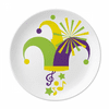 Rio Brazil Carnival Hat Clown Plate Decorative Porcelain Salver Tableware Dinner Dish
