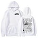 thumbnail image 3 of Sudadera con capucha 505 Arctic Monkeys Music Merch Regalo para fanáticos Suéteres Tops Ropa de calle Unisex, 3 of 4