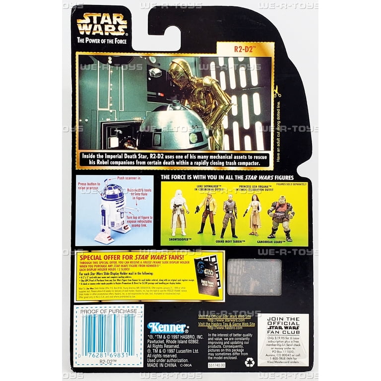 Star Wars Power of the Force POTF2 Kenner Collection R2-D2 Action