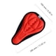 thumbnail image 3 of Funda para asiento de sillín de bicicleta Cojín cómodo para bicicleta de carretera de montaña (rojo), 3 of 3