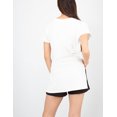 thumbnail image 4 of Playera nudo al frente AMAD Casual para mujer Talla S, 4 of 5