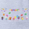 thumbnail image 2 of CafePress - Peppa Pig Group Balloons - Cute Infant Baby Football Bodysuit, 2 of 3